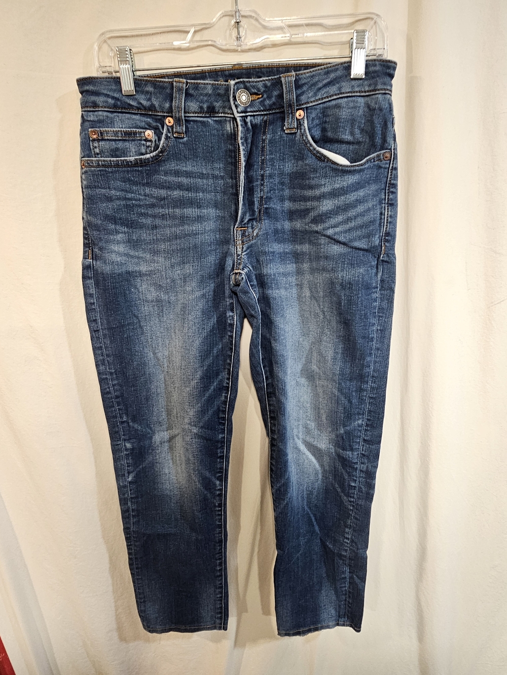 American Eagle Outfitters Men's Slim Jeans - Dark Blue